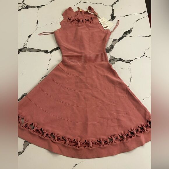 NEW Ted Baker Cherina Bow Detail
Fit & Flare Knit Dress. NWT - Picture 2 of 8